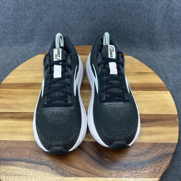 Brooks Ghost Max 2 Womens Size 9B 1204201B077 Black Running Shoes Sneakers Read - Picture 5 of 14